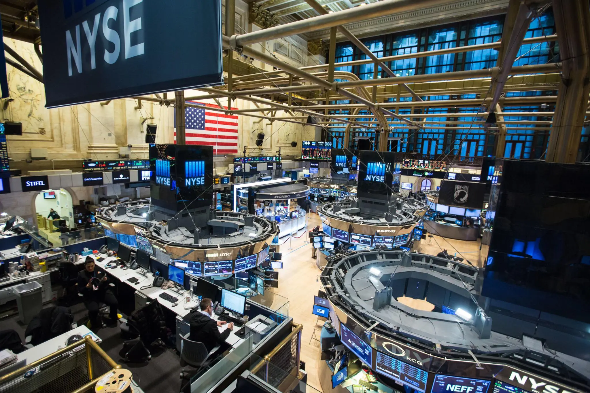 As duas maiores Bolsas do mundo NYSE e NASDAQ