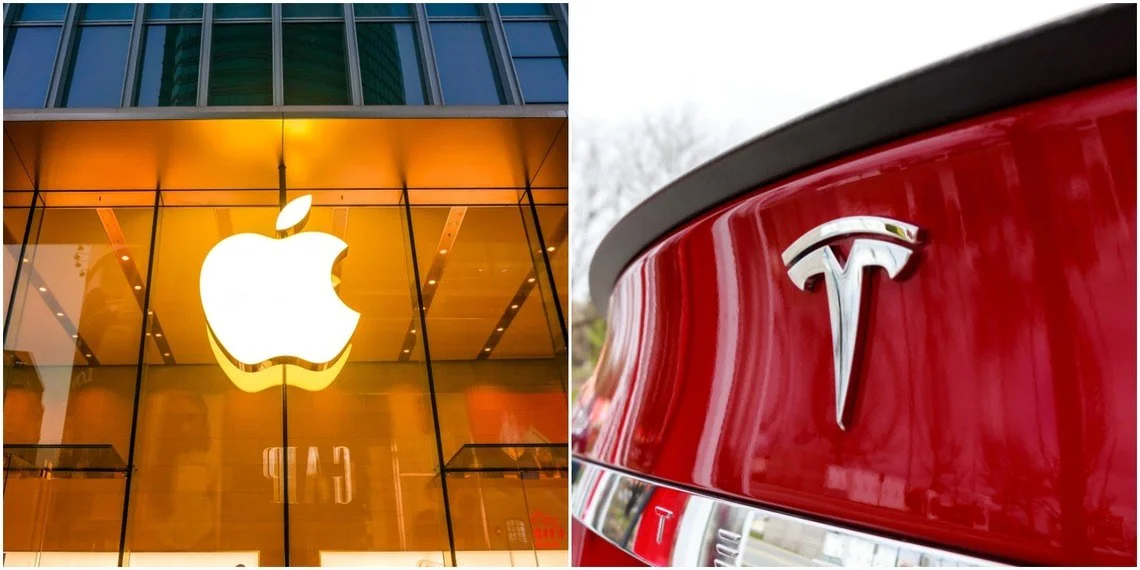 Tesla e Apple podem afundar a Nasdaq esta semana