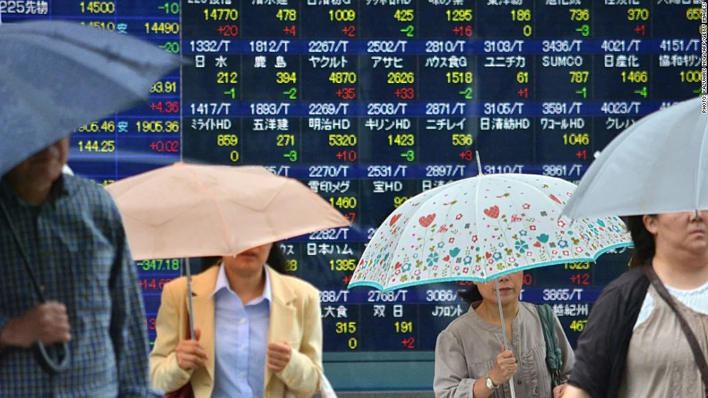 Nikkei 225 do Japão cai quase 3%